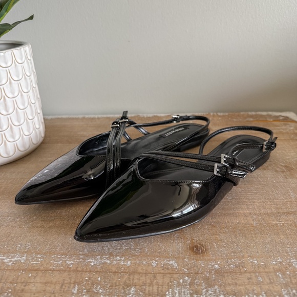 Nine West Shoes - Nine West Beley Slingback Flats — Size 8